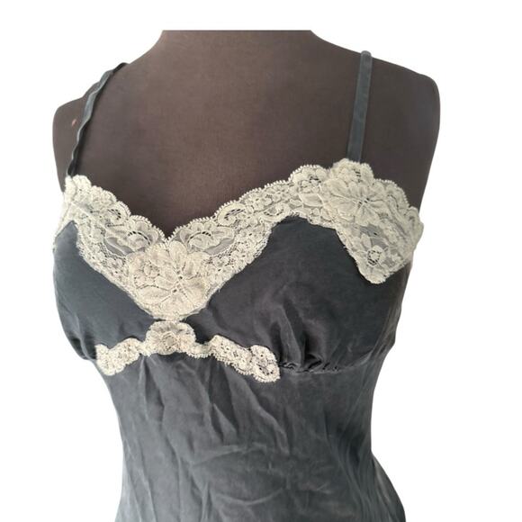 Y2K Express Silk Lace Babydoll Coquette Romantic Cami Top Size Small Whimsigoth - Picture 3 of 7